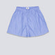 Pantalón Corto Obey Leisure Stripe Azul Mujer