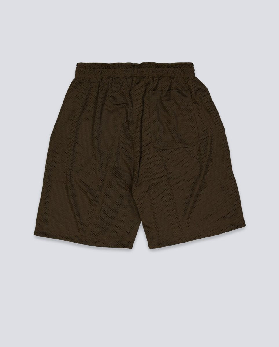 Pantalón Corto Polar Skate Co Ray Marrón Hombre POLARSS25-27