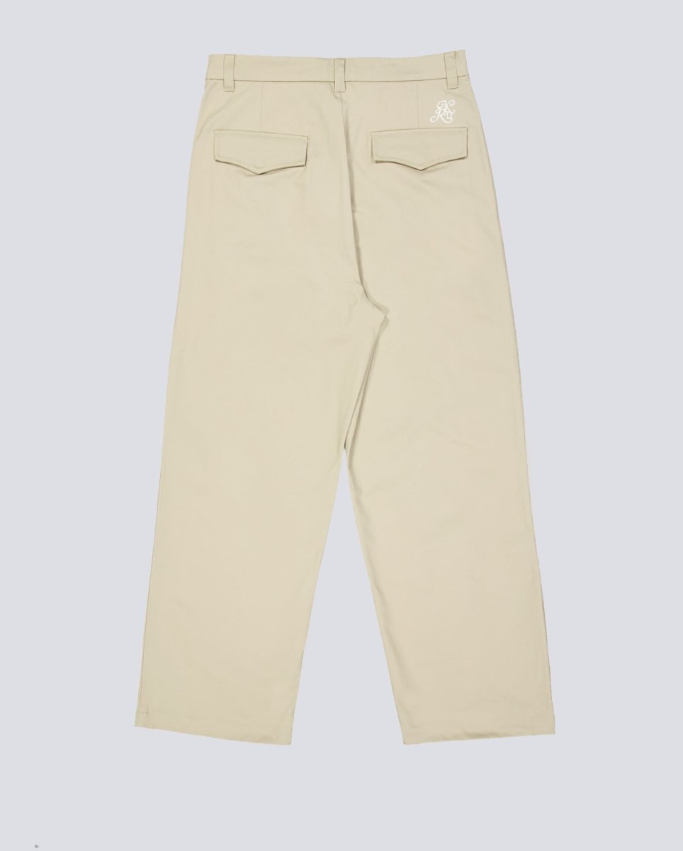 Pantalón Kappa Robe Giovani Brizzu Beige Gris Hombre 67127YW-864