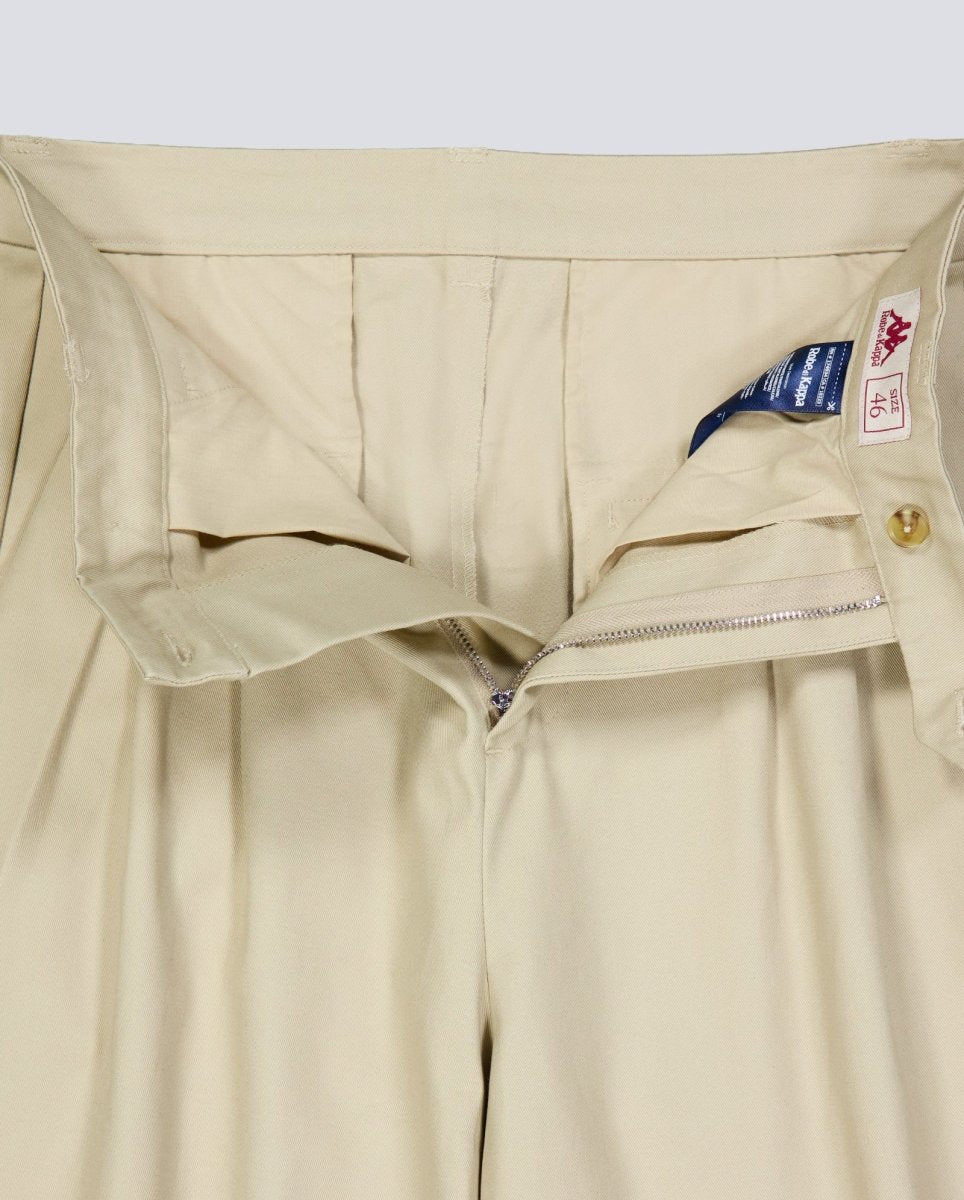 Pantalón Kappa Robe Giovani Brizzu Beige Gris Hombre 67127YW-864