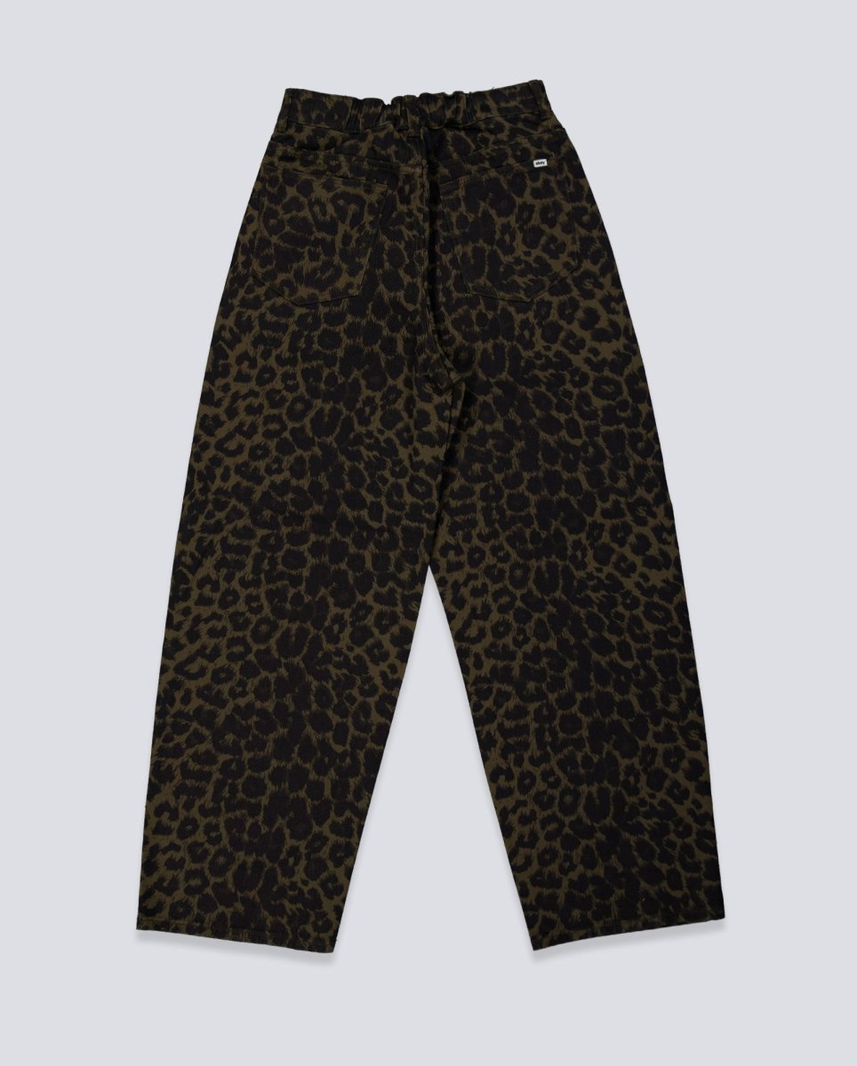 Pantalón Obey Allysa 5 Pockets Marrón Mujer 242010069