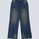 Pantalón Obey Emily 5 Pockets Azul Mujer