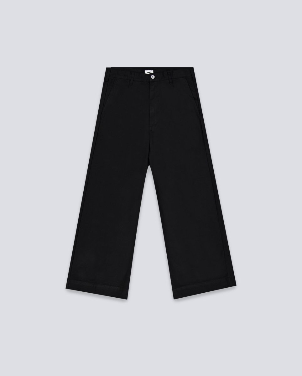 Pantalón Obey Oliver Pleated Negro Hombre 142020243-BLK