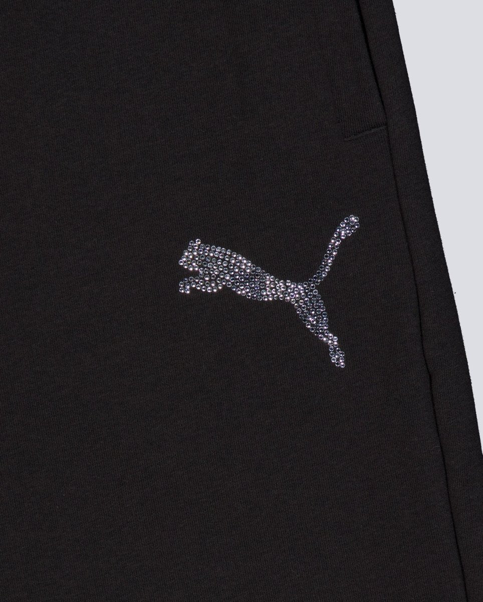 Pantalón Puma Essential Graphics Bedazzled Negro Mujer 634567-01