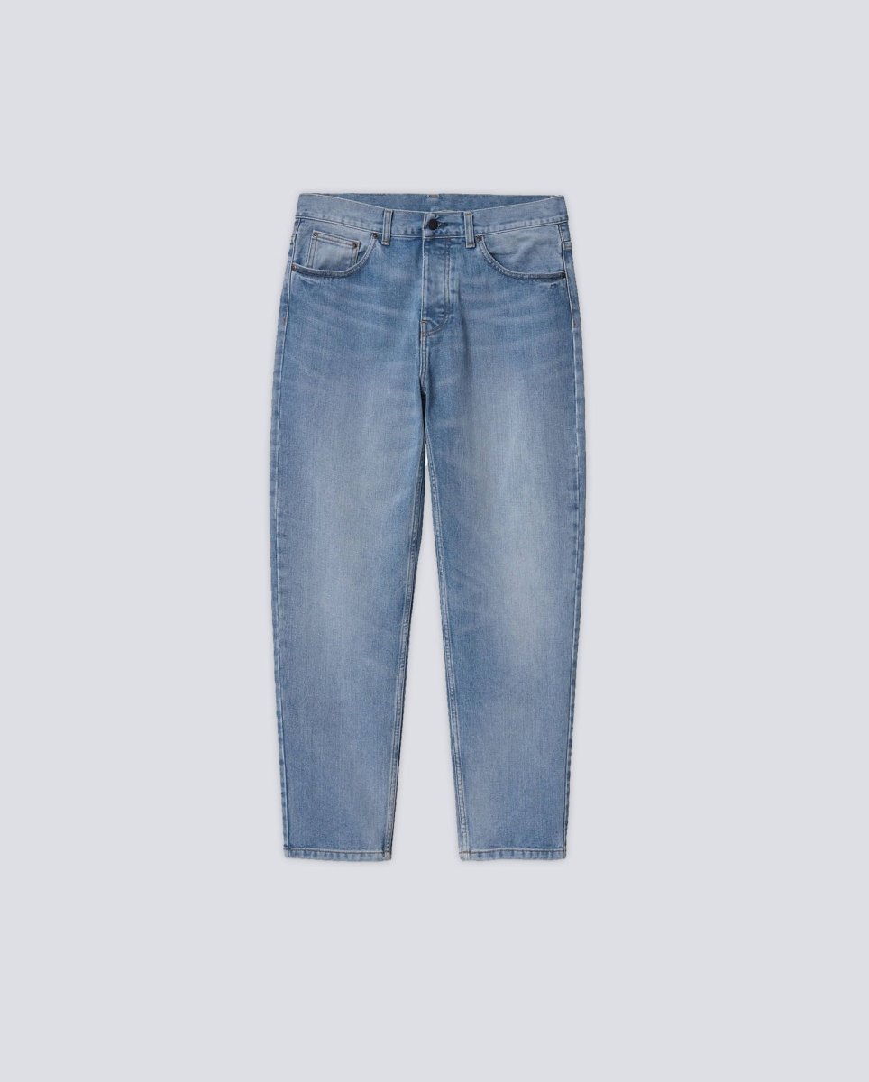 Pantalón Vaquero Carhartt WIP Newel Azul Claro Hombre I029208-01WI jeans