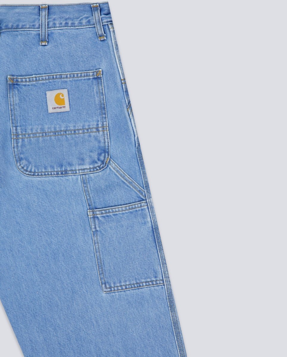 Pantalón Vaquero Carhartt Wip Single Knee Azul Claro Hombre I032024-0112 jeans