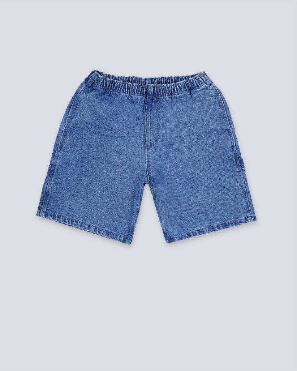 Pantalón Vaquero Corto Obey Easy Denim Azul Claro Hombre 172120079-LIN