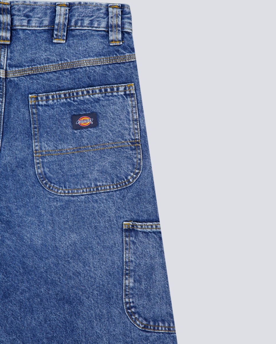 Pantalón Vaquero Dickies Madison Baggy Fit Denim Rinsed Fade Hombre DK0A4YECK211