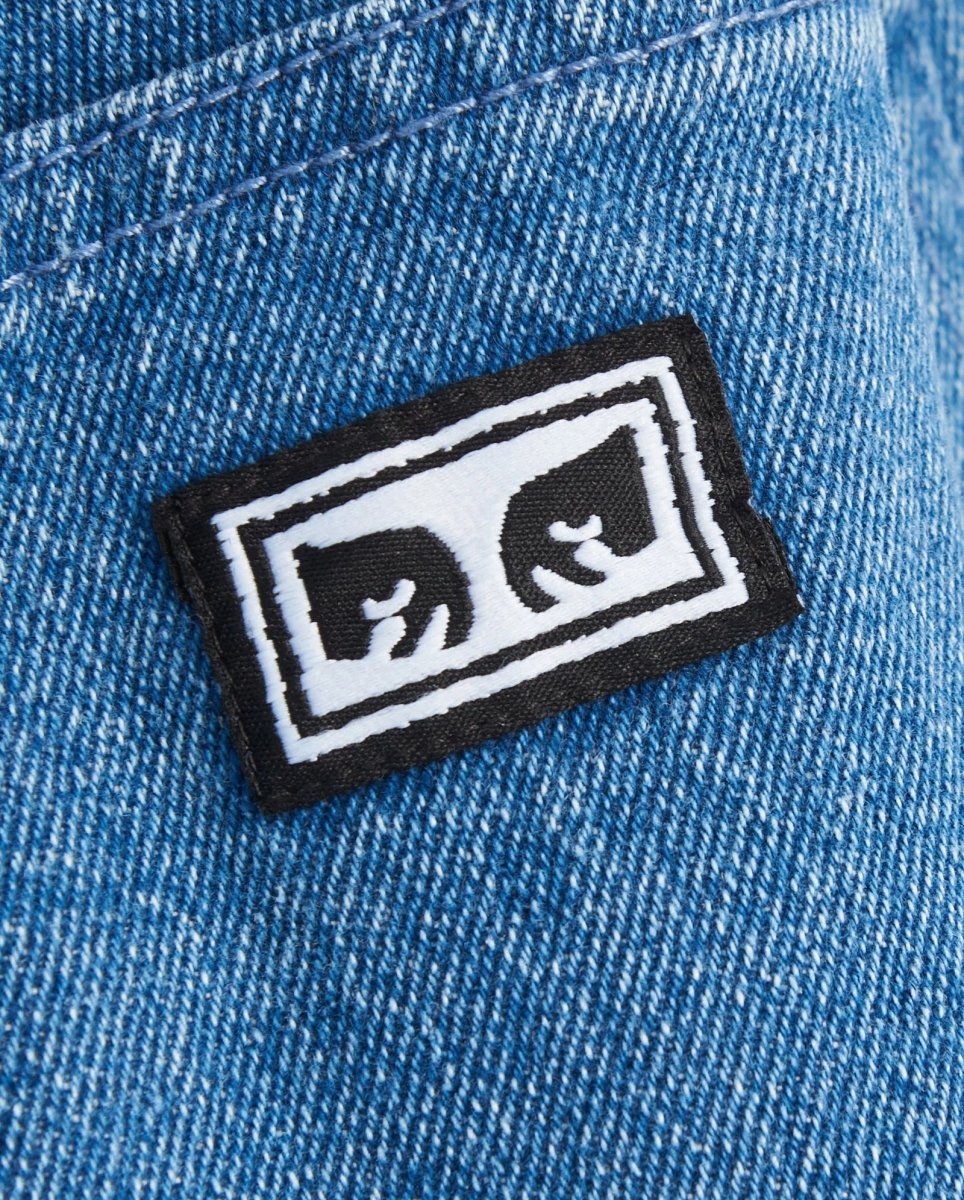 Pantalón Vaquero Obey Easy Denim Azul Claro Hombre 142010079-LIN