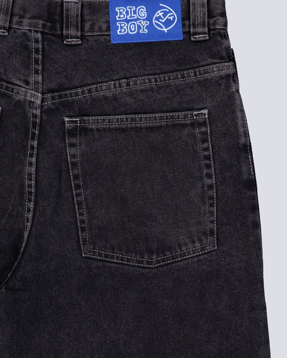 Pantalón Vaquero Polar Skate Co Big Boy Negro Hombre POLARFW25-02