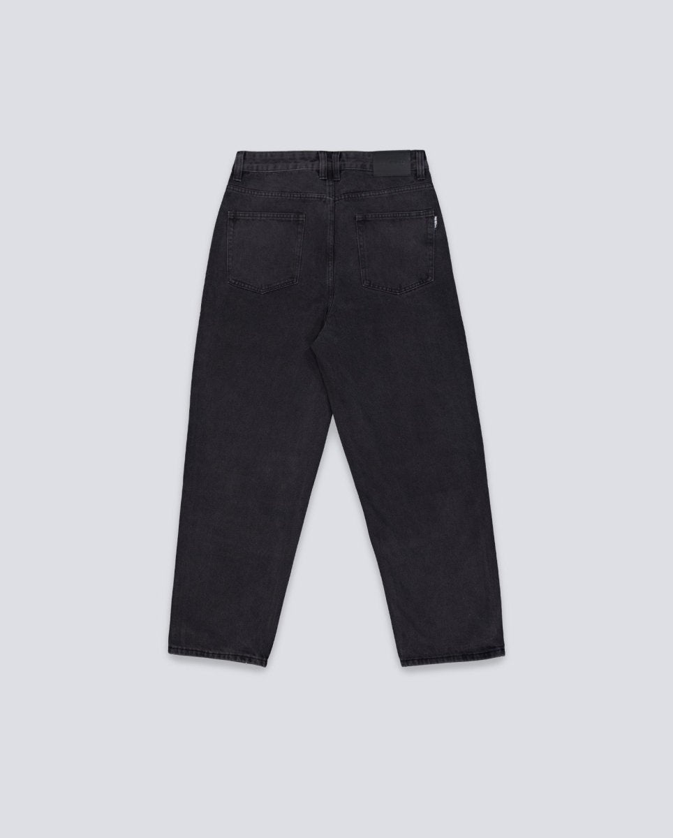 Pantalón Vaquero Wasted Paris Signature Casper Negro Unisex WSTDFW25 Jeans