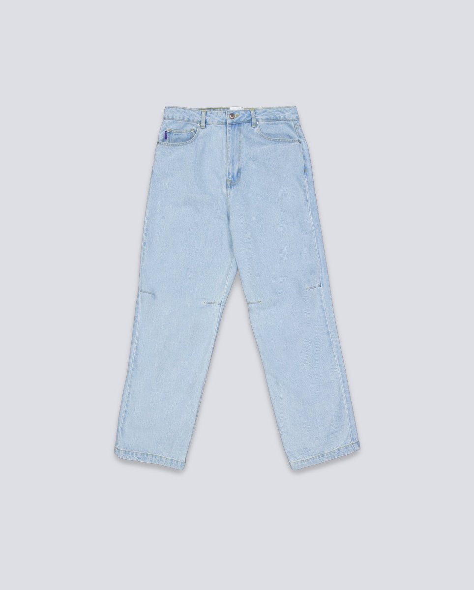 Pantalón Vaquero We Are Not Friends Venice Pleat Azul Hombre WANFSS25-20 jeans