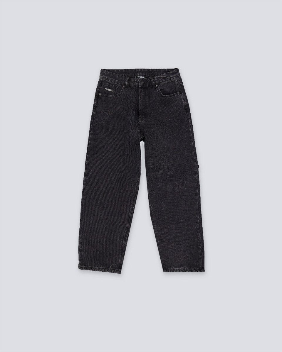 Pantalón Wasted Paris Kingdom Curve Negro Hombre WSTDSS25-19-FDBLK