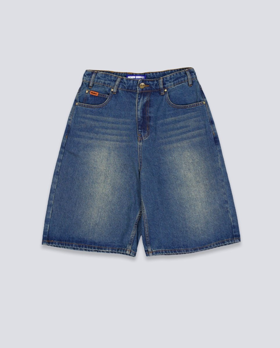Pantalones Cortos Butter Goods Baggy Denim Azul Unisex BGQ1266103