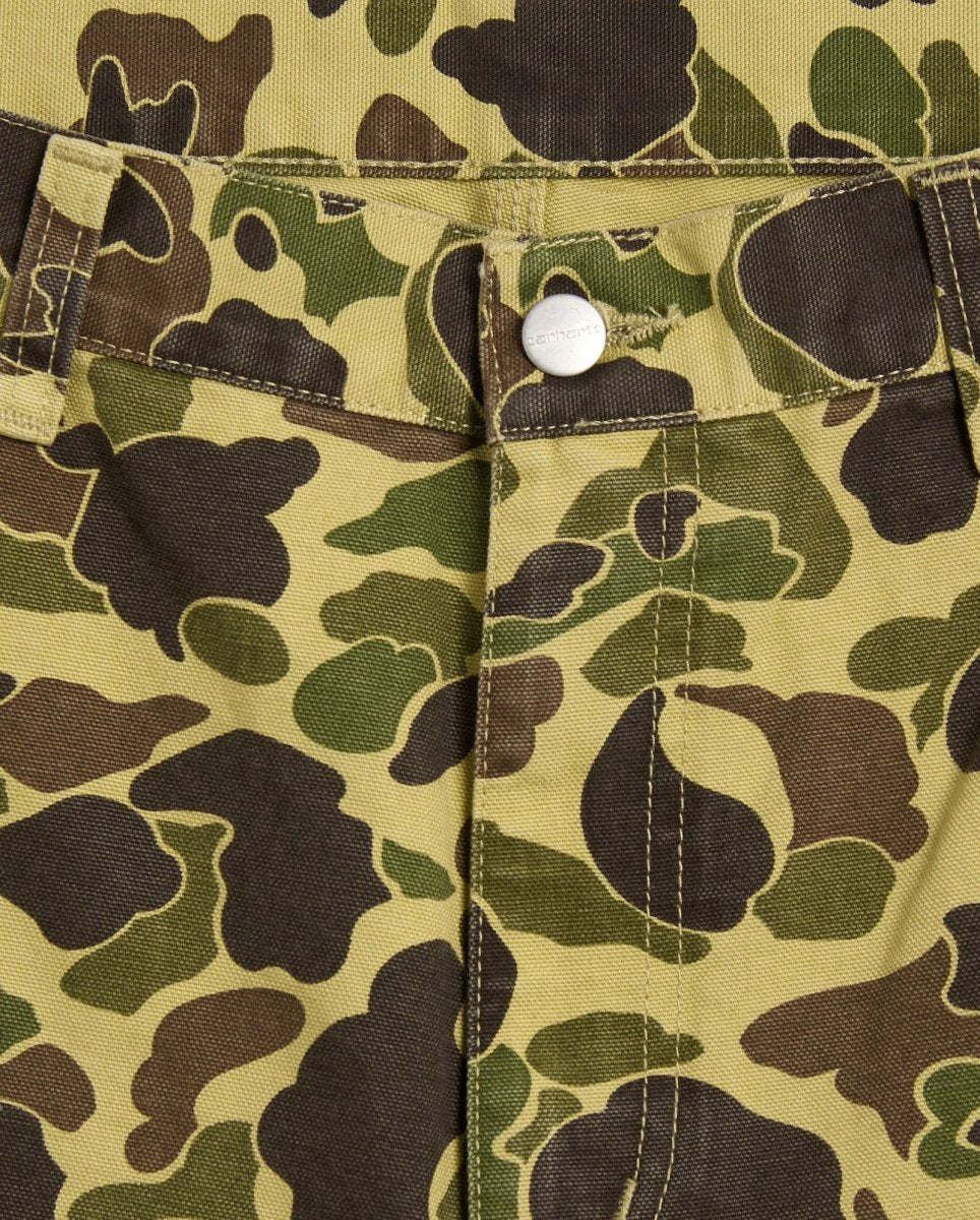 Pantaón Carhartt WIP Duck Single Knee Verde Hombre I033896-2EQ06