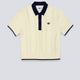 Polo Adidas Originals Cable Knit Beige Mujer