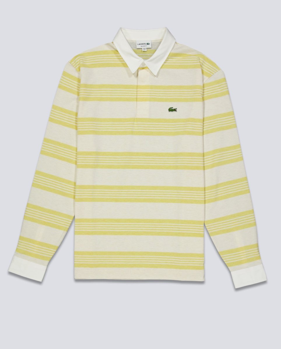 Polo Lacoste Chemise Rugby Amarillo Unisex KH1561-ZF9
