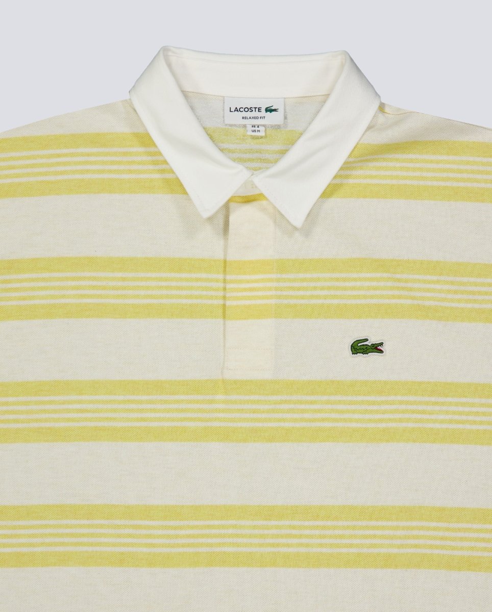Polo Lacoste Chemise Rugby Amarillo Unisex KH1561-ZF9