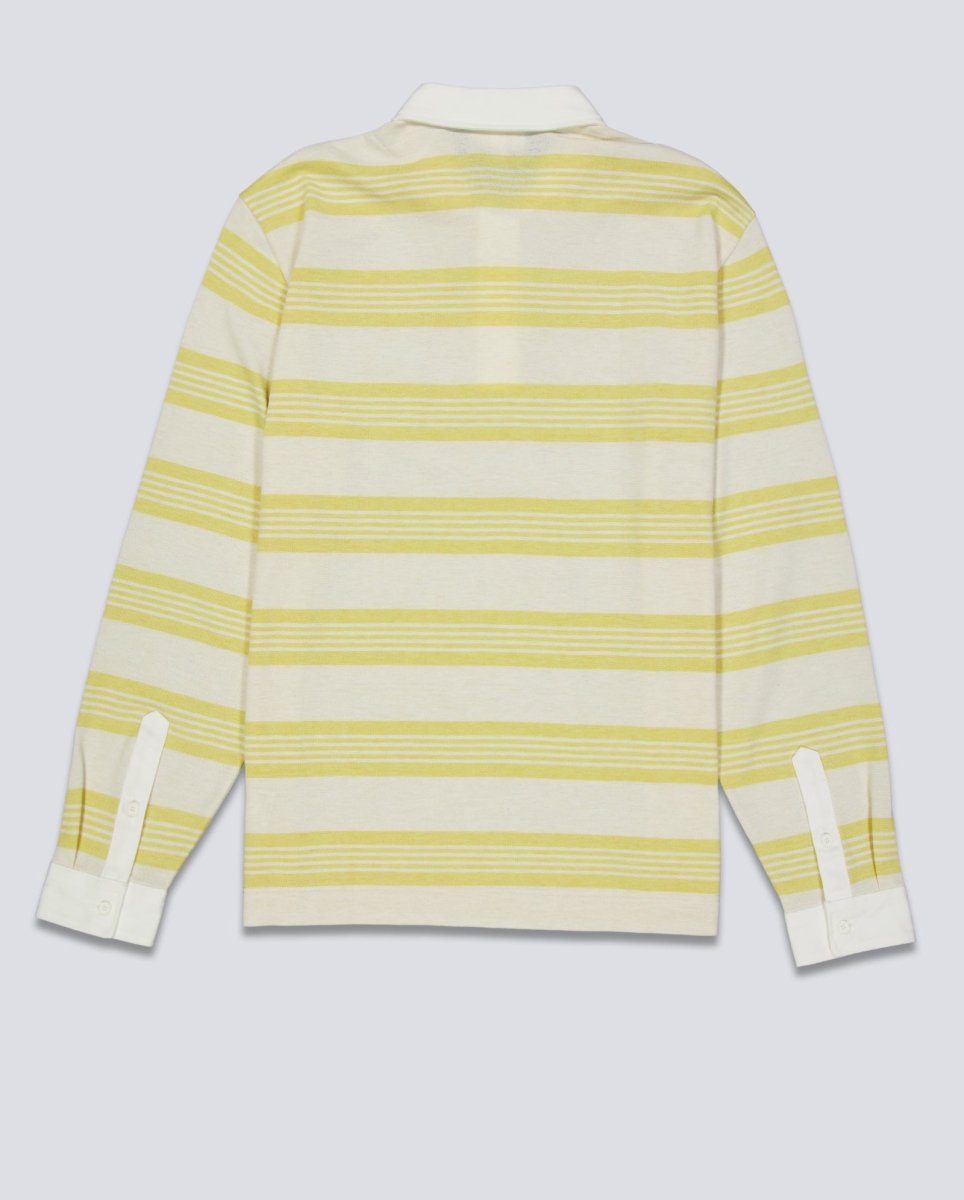 Polo Lacoste Chemise Rugby Amarillo Unisex KH1561-ZF9