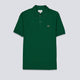 Polo Lacoste Cotton Piqué Verde Hombre