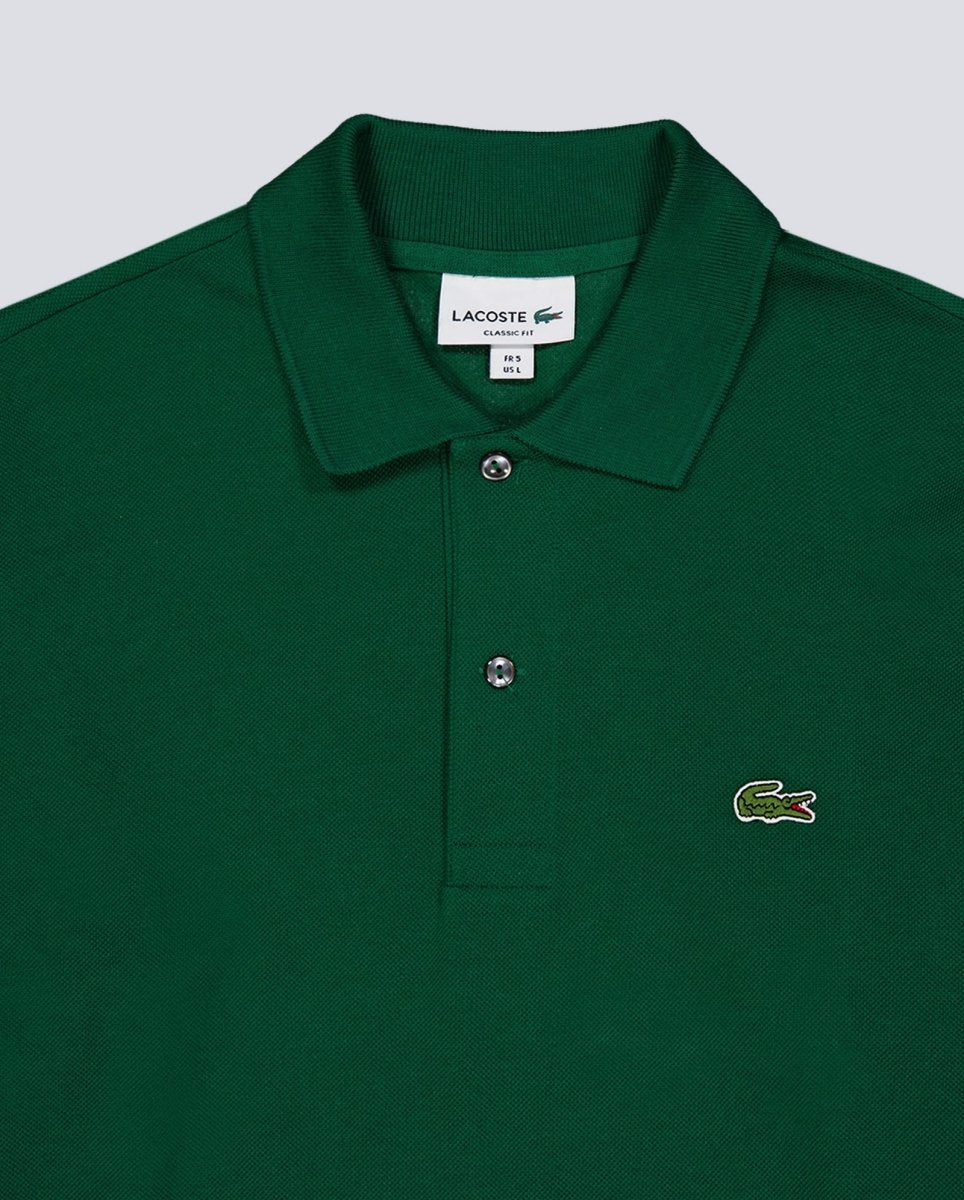 Polo Lacoste Cotton Piqué Verde Hombre
