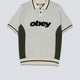 Polo Obey Sport Beige Hombre
