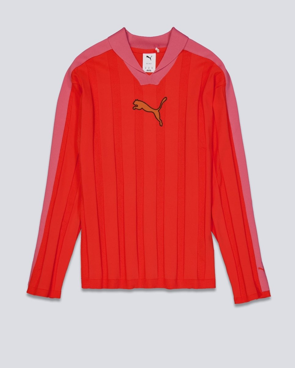 Polo T7 Longsleeve Rojo Y Rosa Unisex 635504-24