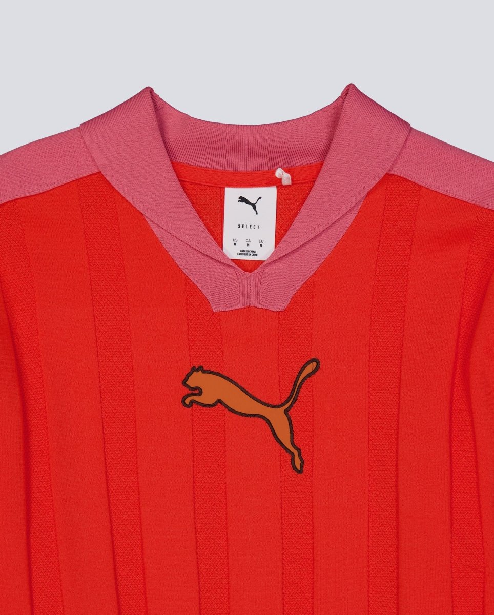 Polo T7 Longsleeve Rojo Y Rosa Unisex 635504-24