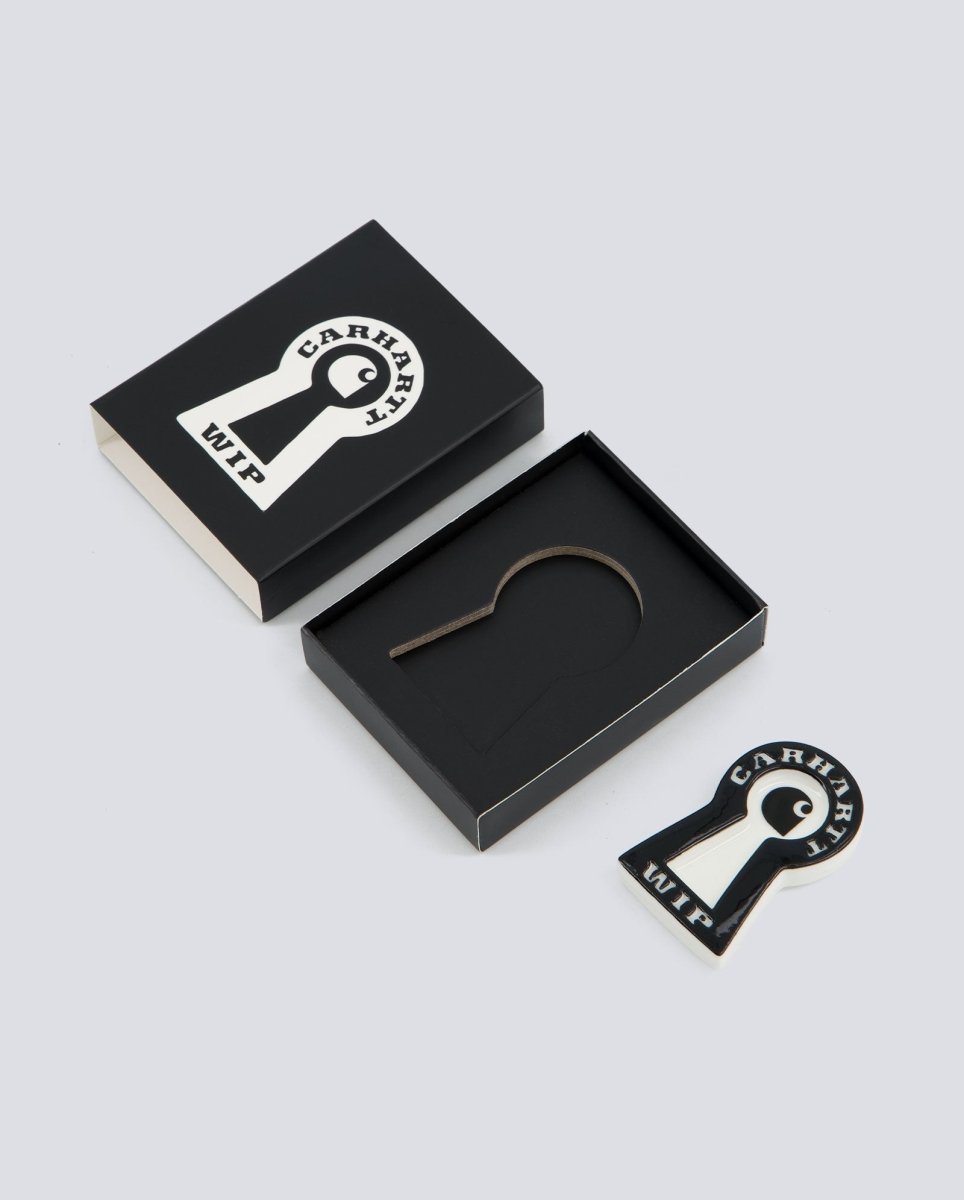 Porta Incienso Carhartt WIP Locked Cone Blanco Negro I036752-00AXX