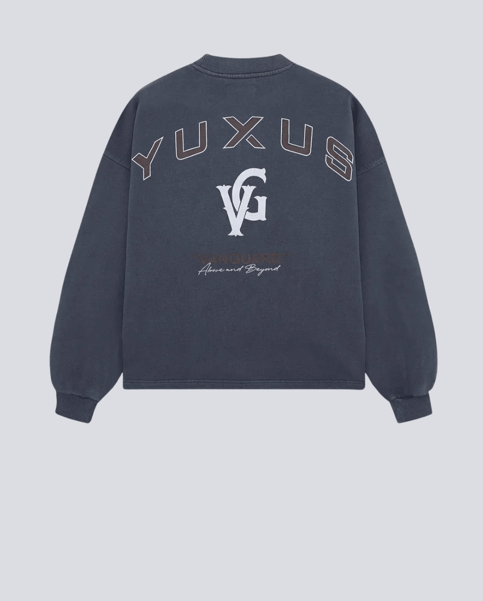 Sudadera Yuxus Wheel Vanguard Gris Unisex