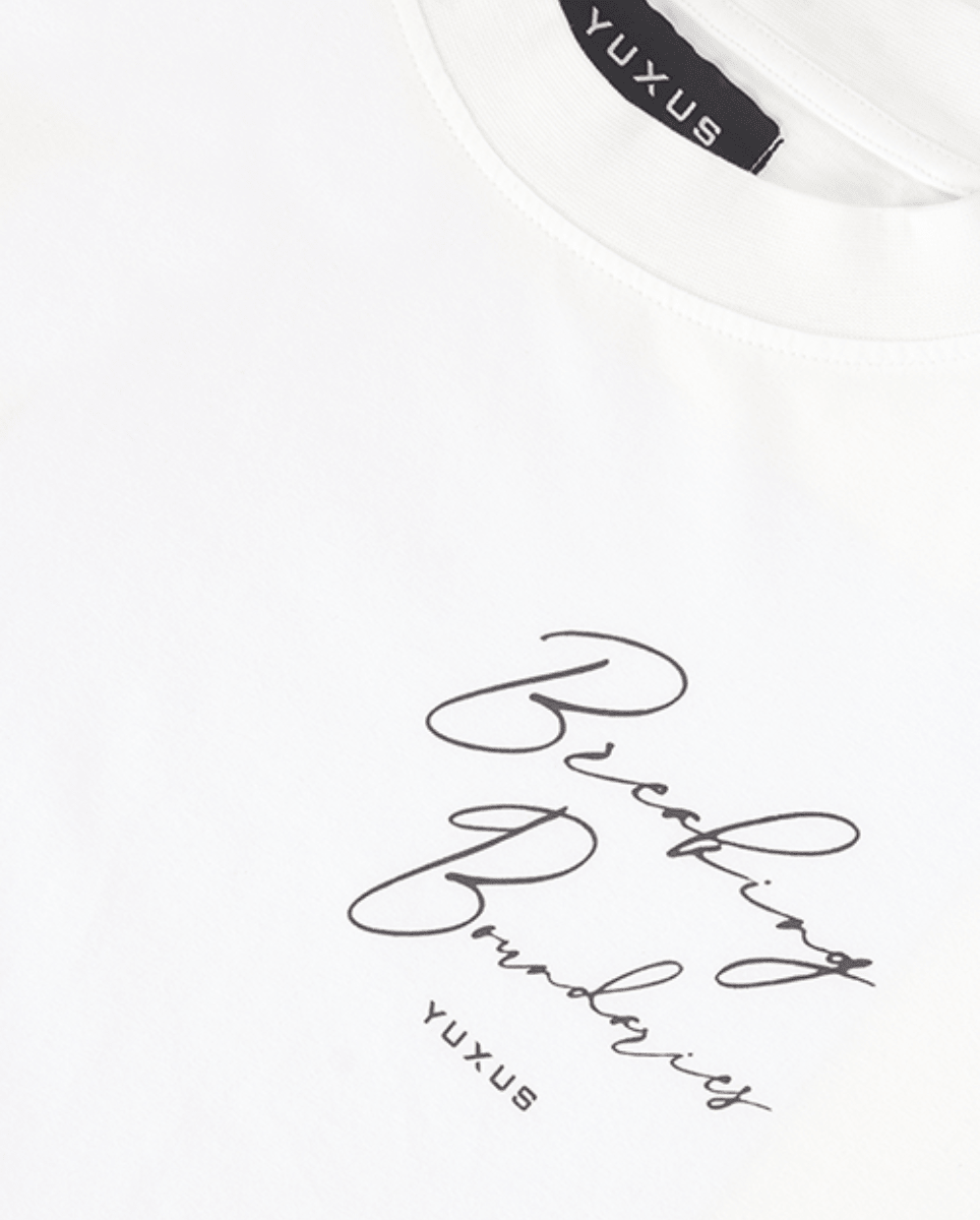 Camiseta Yuxus Hammer Azure Blanco Unisex