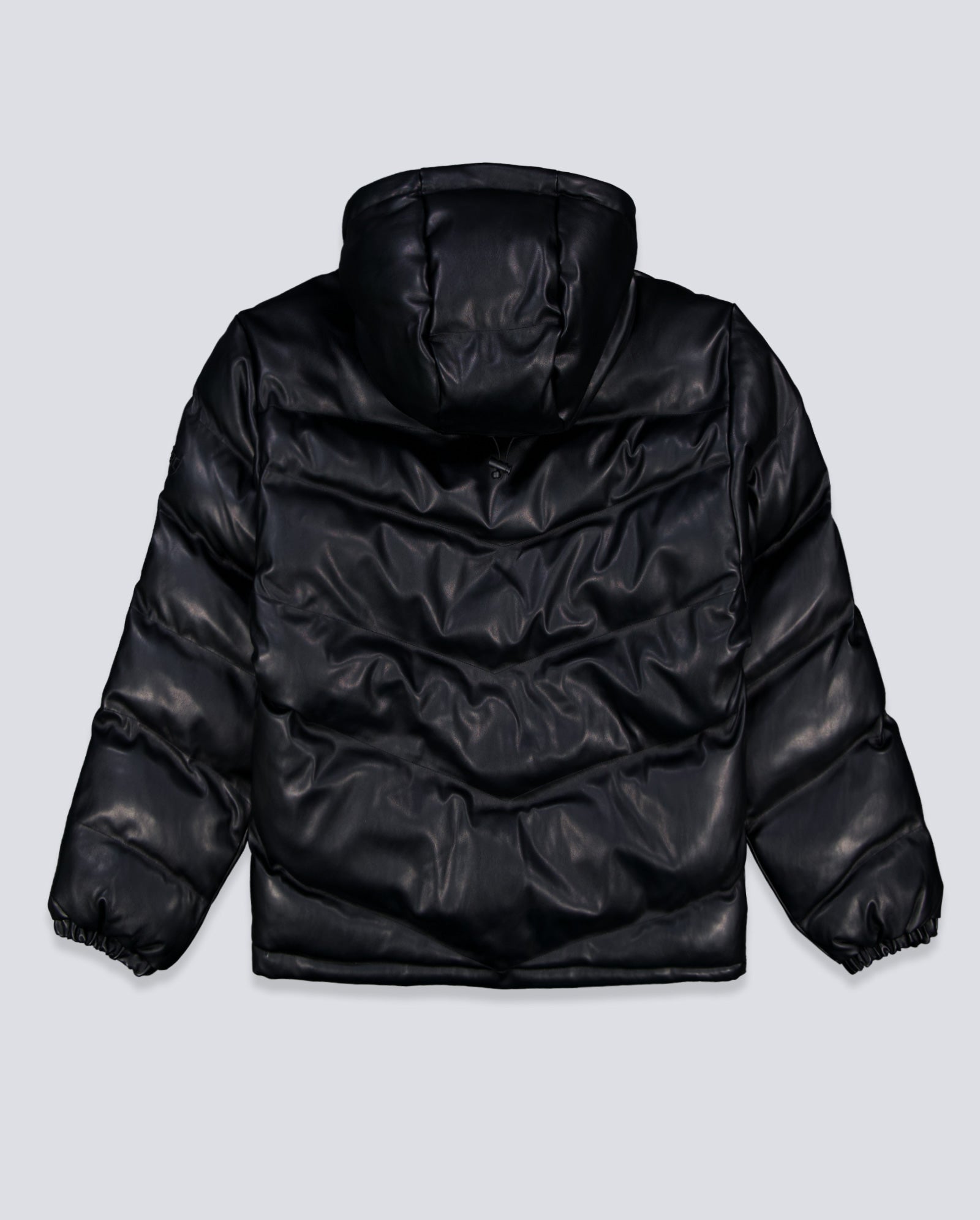 Puffer Wasted Paris Skull Negra Reversible Unisex WSTDFW25-27