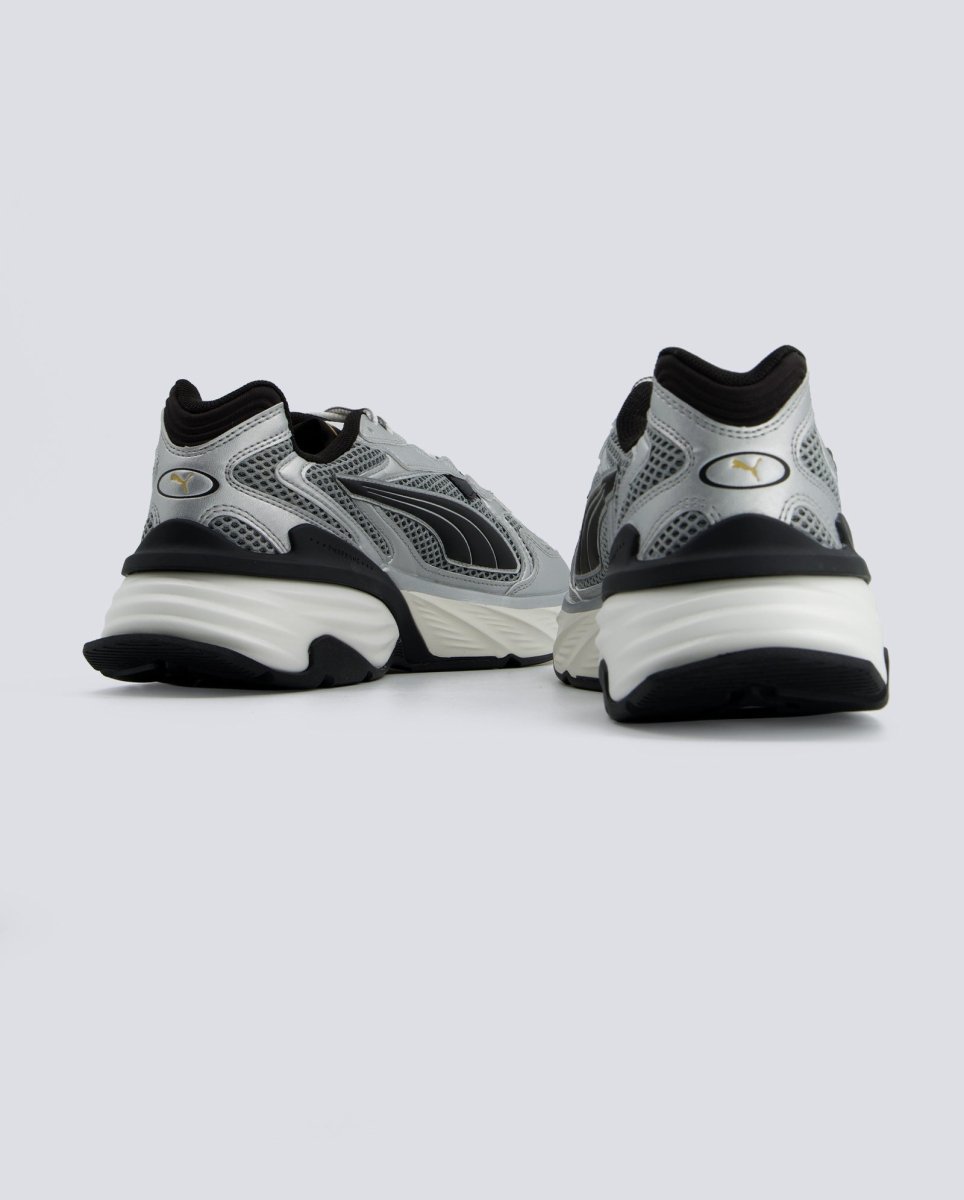 Puma Fade Nitro LS Plata Gris Negro Hombre 406203-04