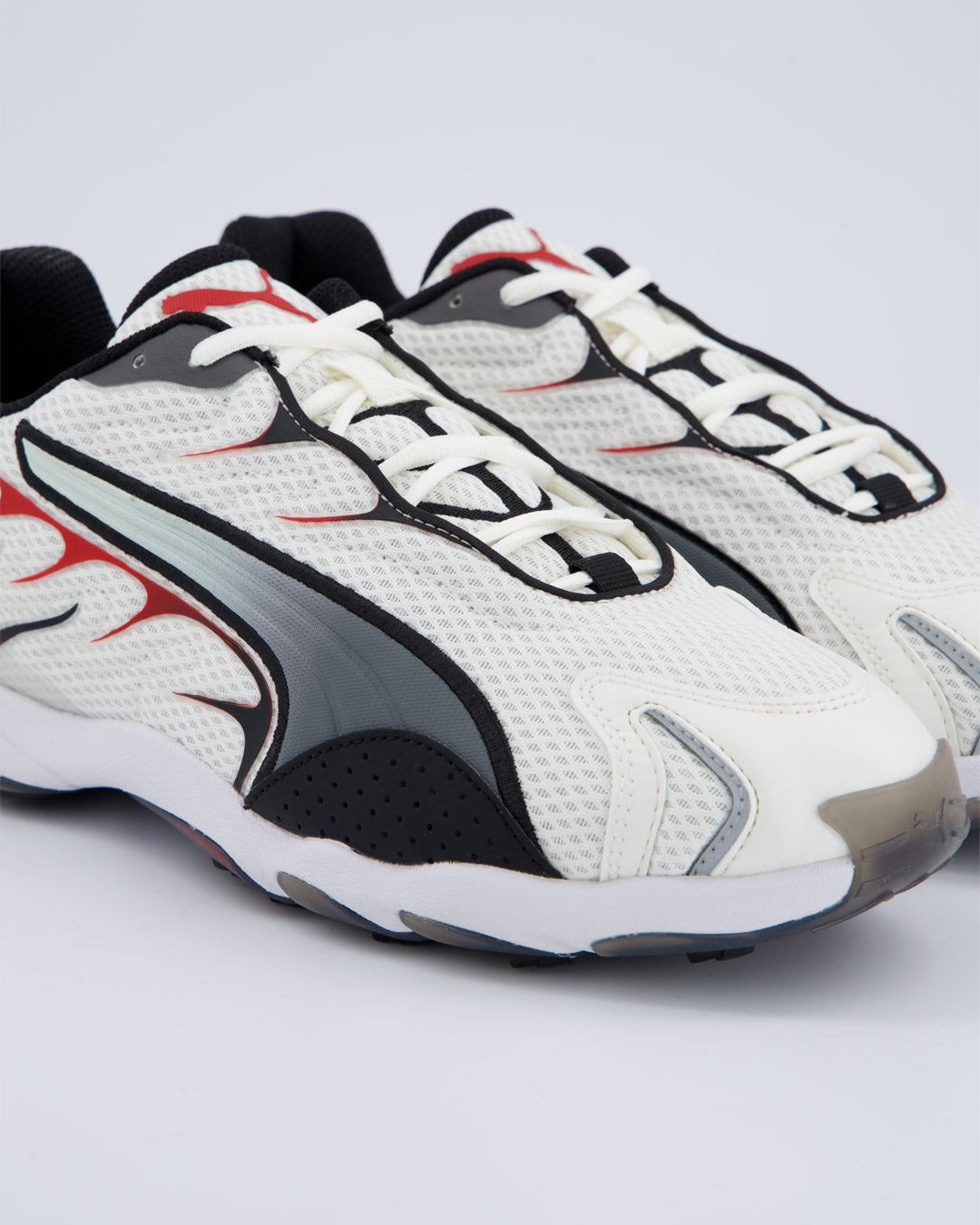 Puma Inhale Blanco y Rojo Hombre zapatillas