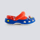 Crocs Mario Classic Clog Rojo Y Azul Hombre