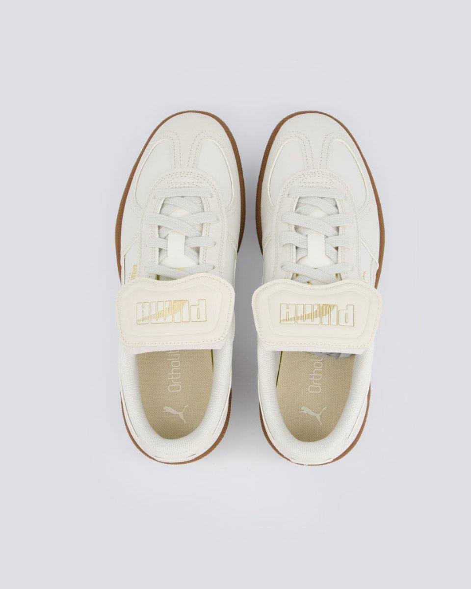 Puma Palermo Premium Beige Mujer 401744-01 zapatillas