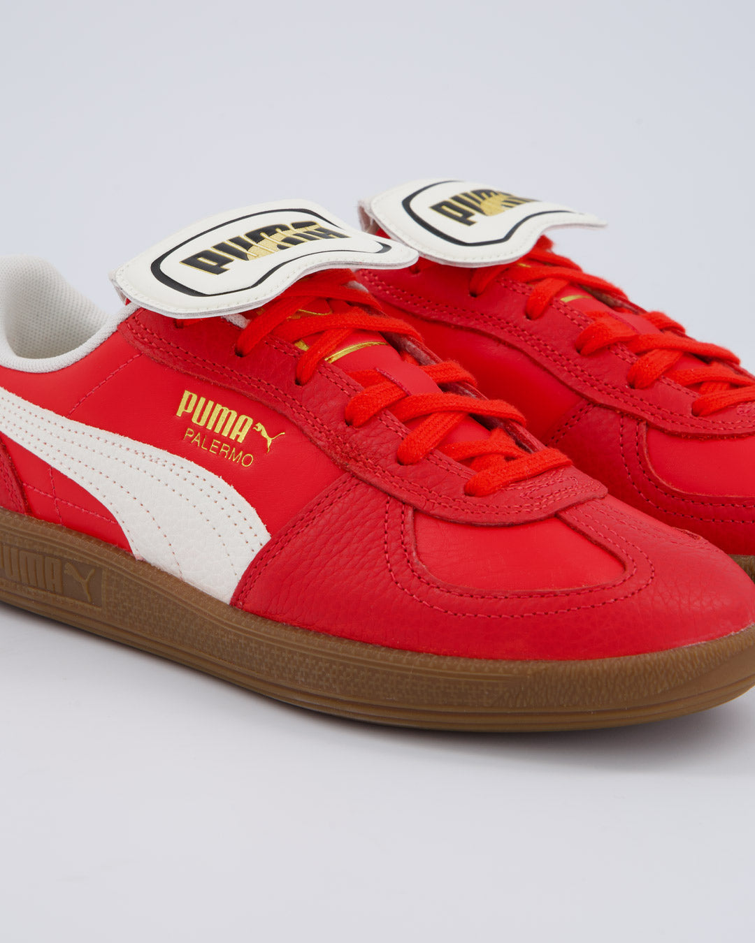 Puma Palermo Premium Rojo Mujer zapatillas
