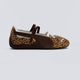 Puma Speedcat Bailarinas Leopard Marrón Mujer