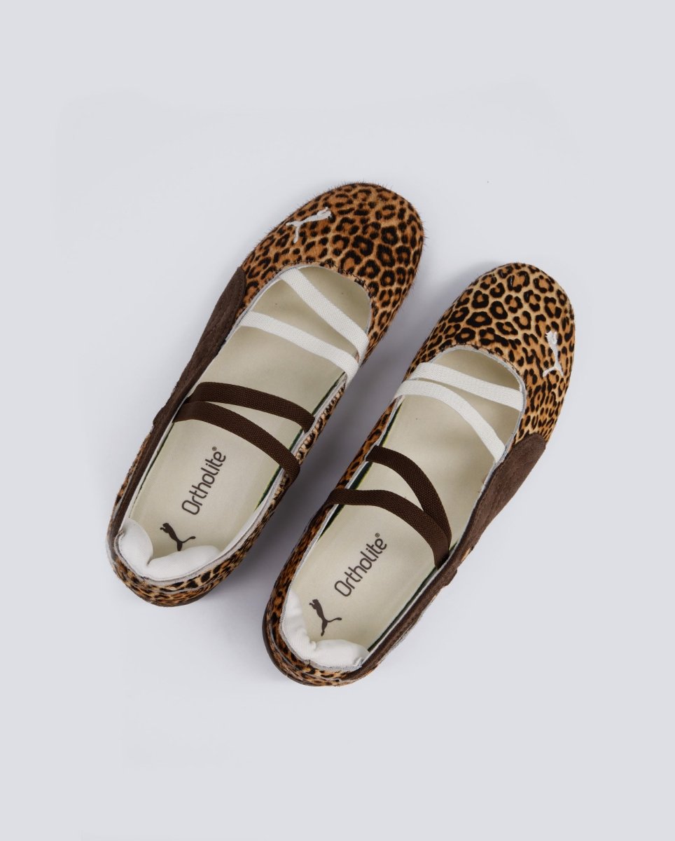 Puma Speedcat Ballet Leopard Marrón Mujer 406689-01 Zapatillas