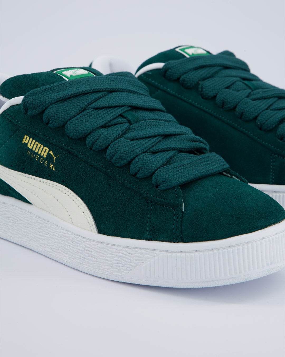 Puma Suede Xl Verde Hombre Zapatillas
