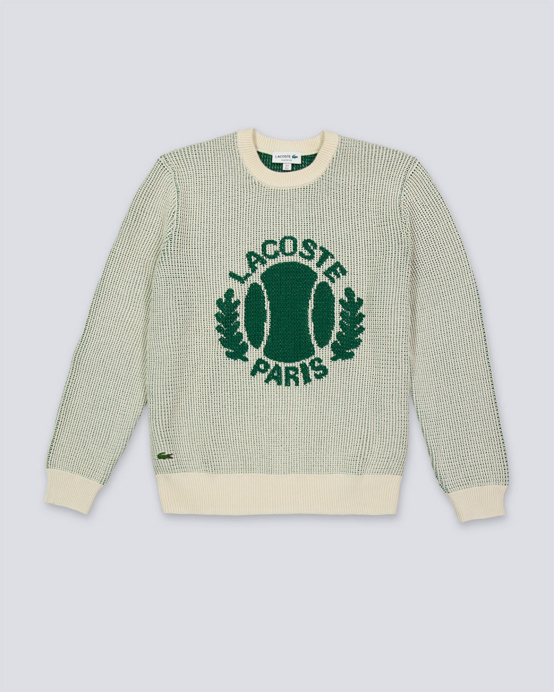 Ribbed Jacquard Chunky Cotton Crew 03-2 Jersey Unisex