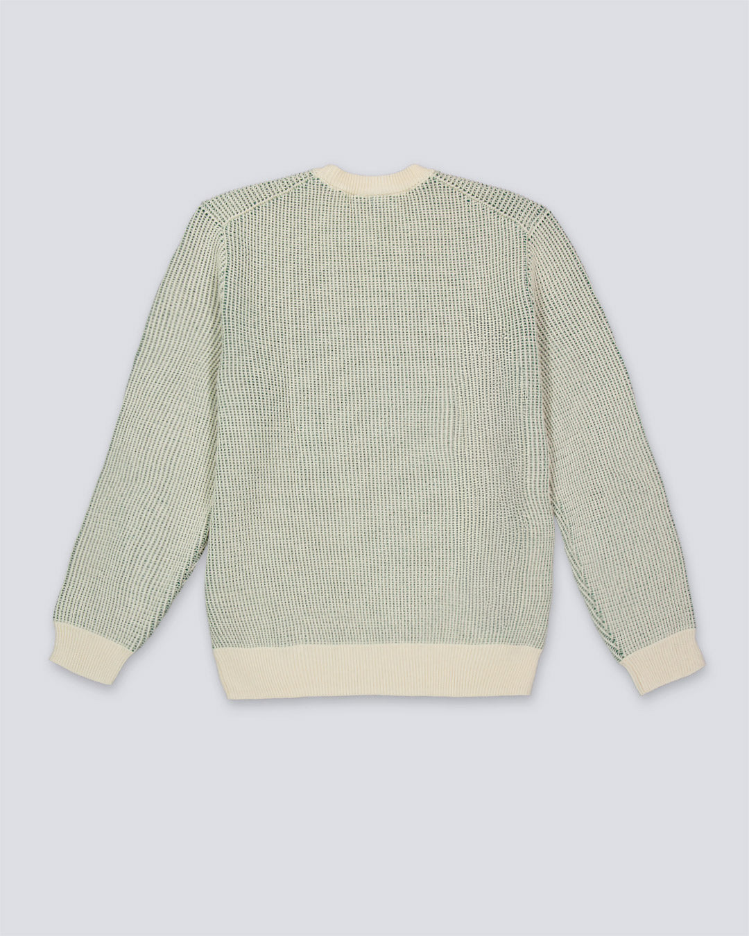 Ribbed Jacquard Chunky Cotton Crew 03-2 Jersey Unisex