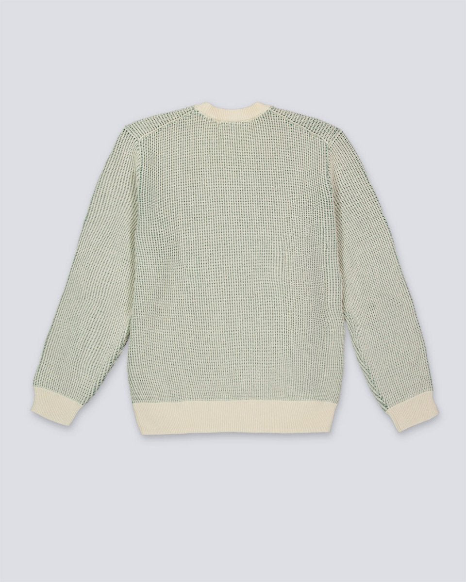 Ribbed Jacquard Chunky Cotton Crew 03-2 Jersey Unisex