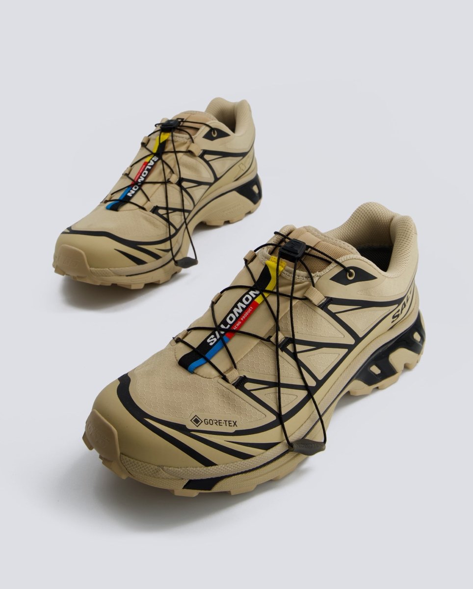 Salomon XT-6 GTX Beige Mujer L47445500