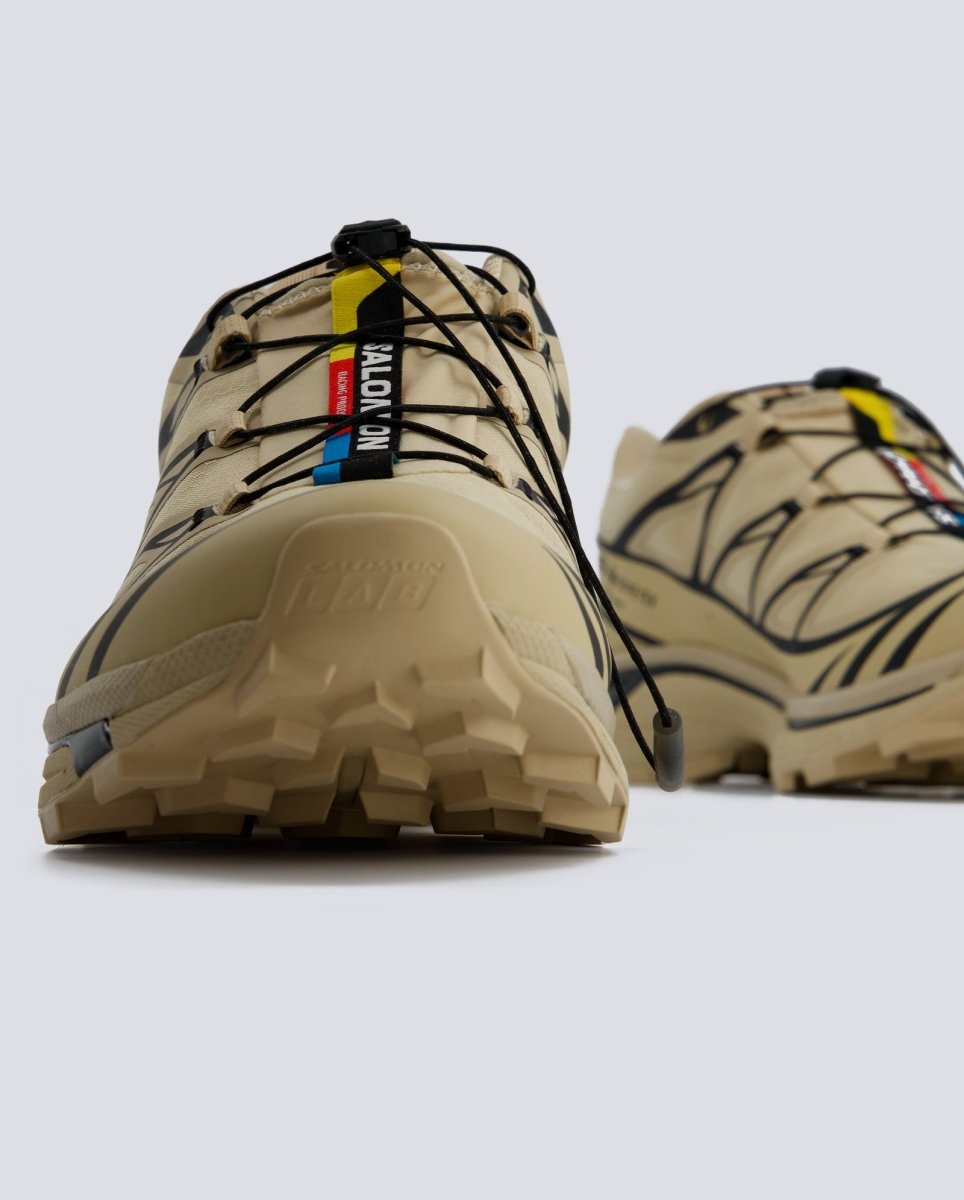 Salomon XT-6 GTX Beige Negro Mujer L47445500