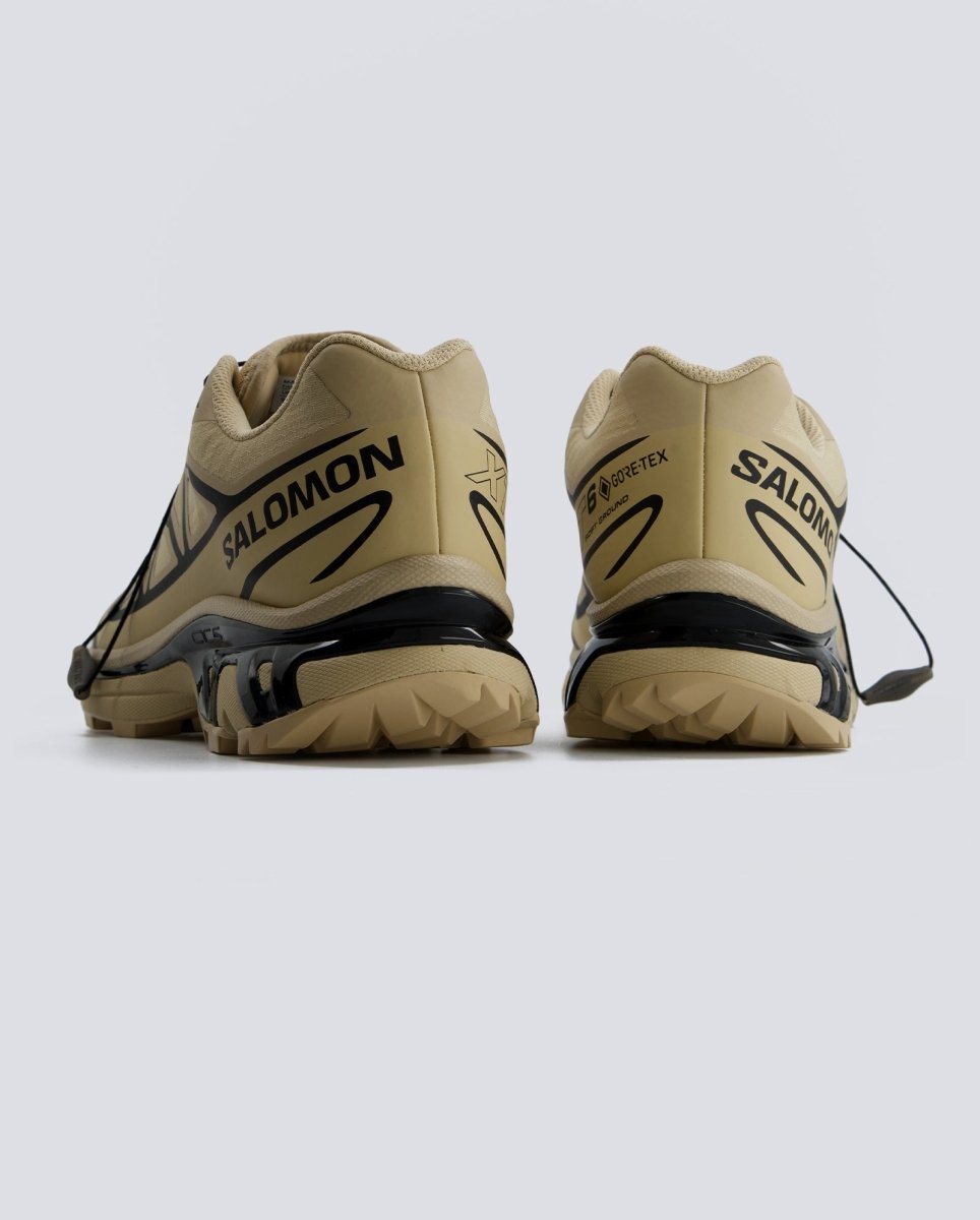 Salomon XT-6 GTX Beige Negro Mujer L47445500