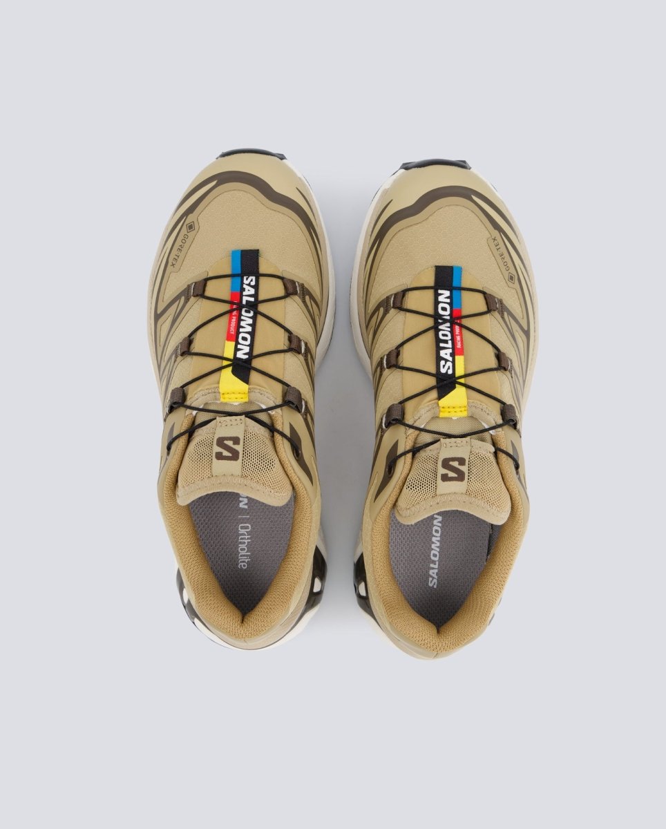 Salomon Xt-6 Gore-Tex Beige Mujer L47975000 zapatillas