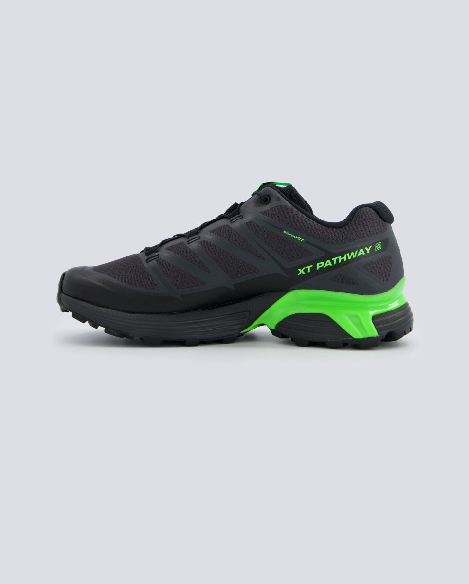 Salomon Xt-Pathway 2 Negro Y Verde Hombre zapatillas