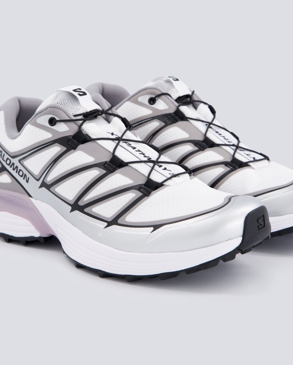 Salomon Xt-Pathway Blanco Y Lila Mujer L47861000 zapatillas
