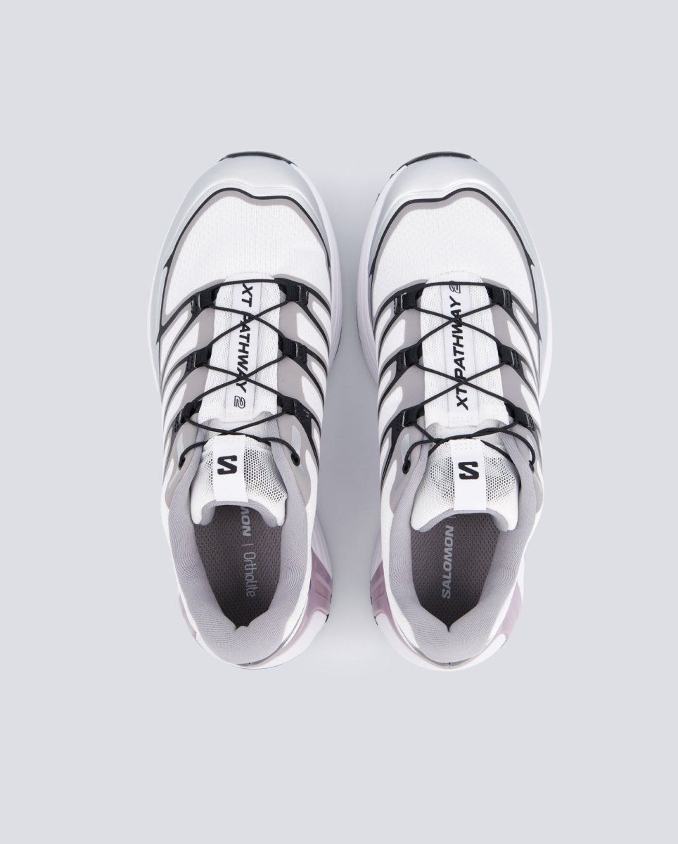 Salomon Xt-Pathway Blanco Y Lila Mujer L47861000 zapatillas